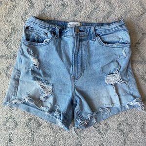 Abercrombie women’s curve love high rise 4” shorts